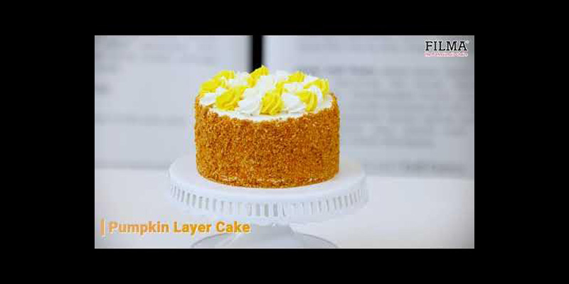 [Demo Baking FILMA] Pumpkin Layer Cake by Chef Koko Hidayat